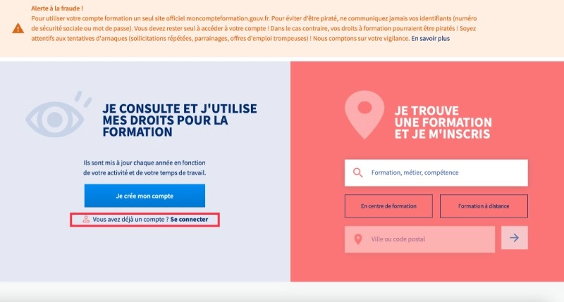 connexion compte formation 1 connexion compte formation 1