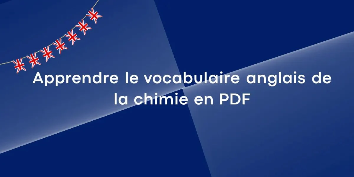 apprendre vocabulaire anglais chimie pdf