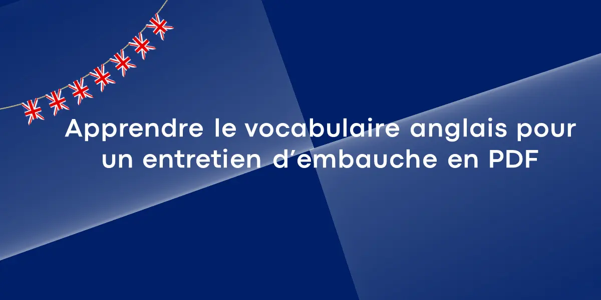vocabulaire anglais pour entretien embauche pdf