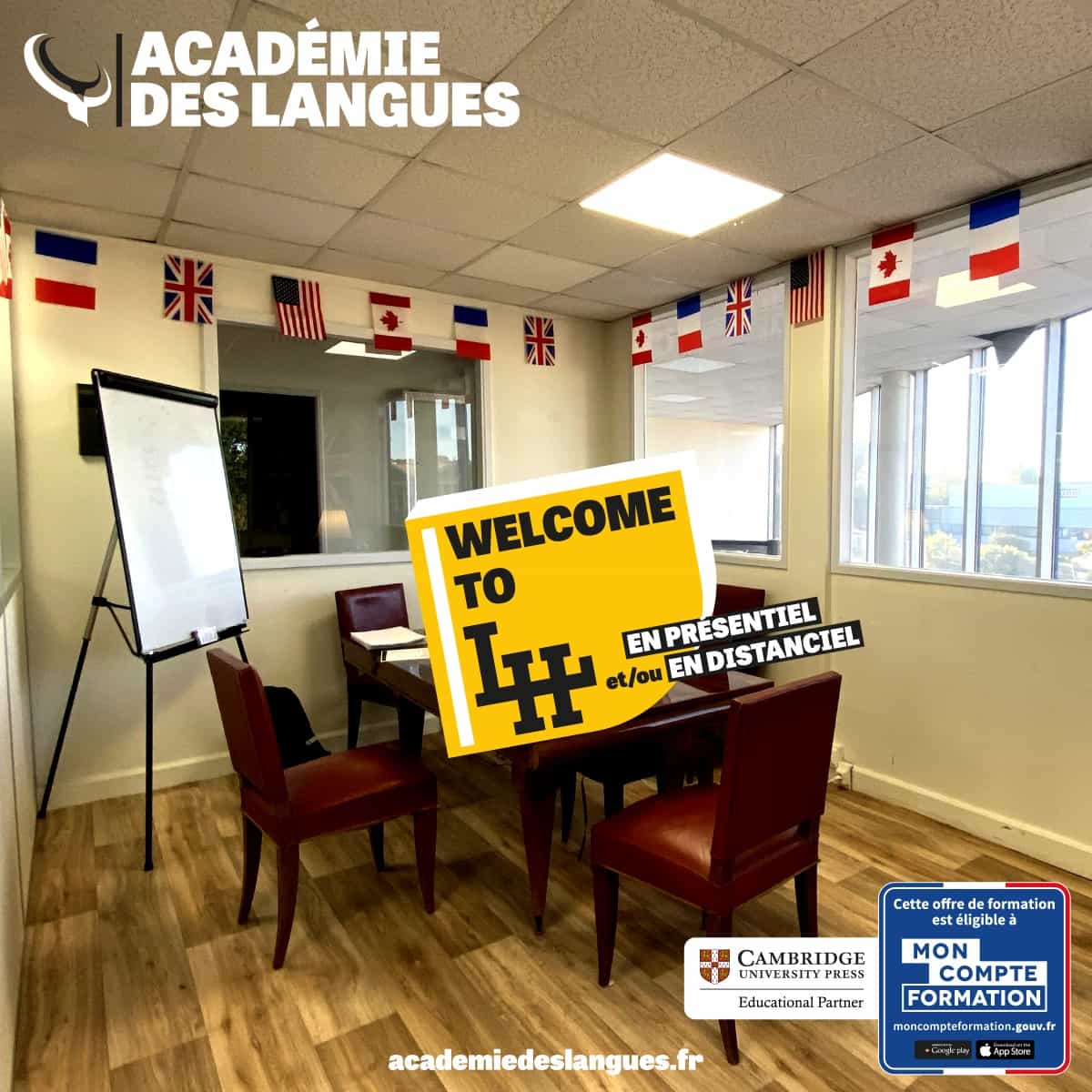 Formation anglais à Caen chez Académie des Langues
