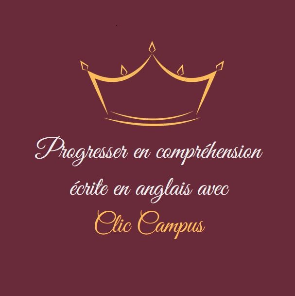 Comment progresser en comprehension ecrite en anglais 1