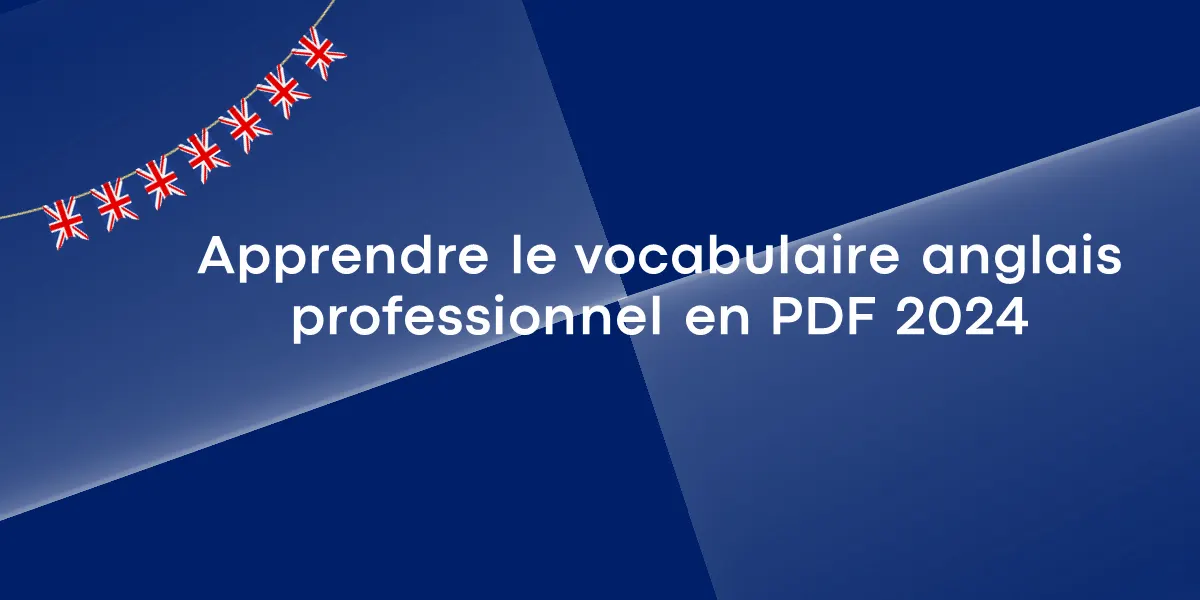 vocabulaire anglais professionnel pdf