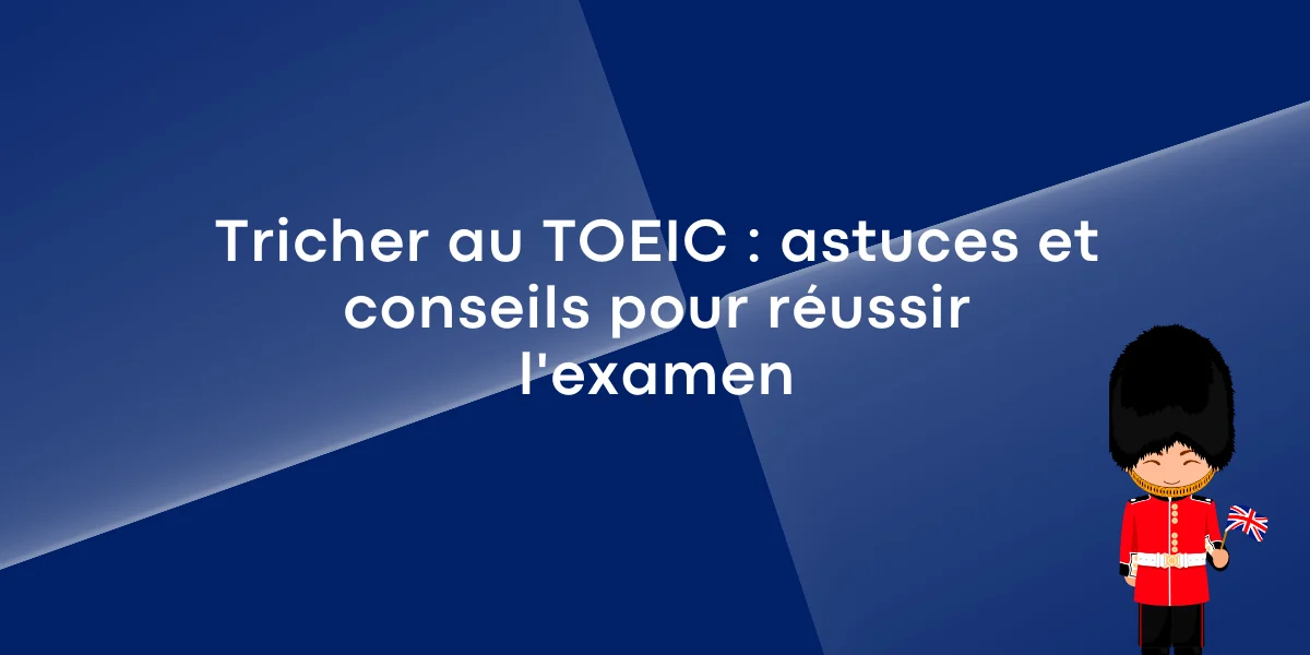 Tricher au TOEIC astuces et conseils pour réussir l'examen