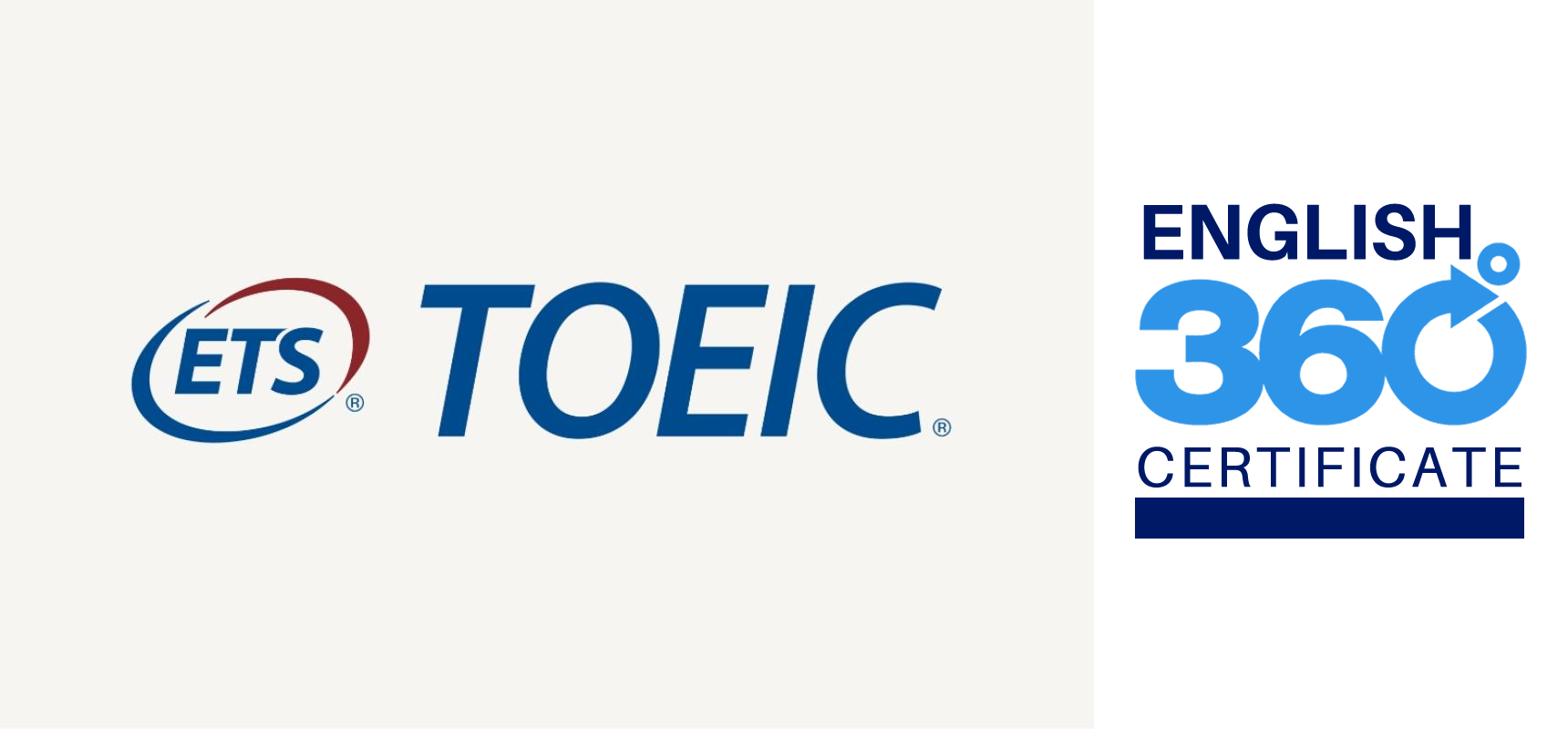 toeic vs english 360