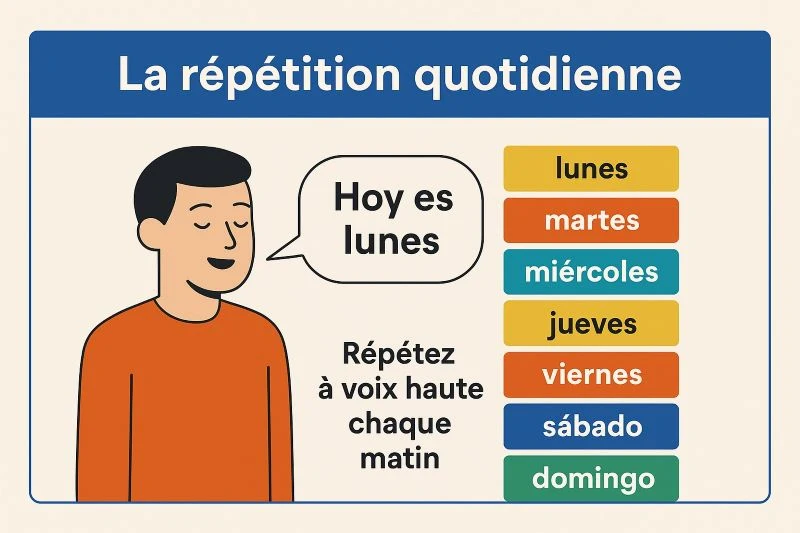 La répétition quotidienne