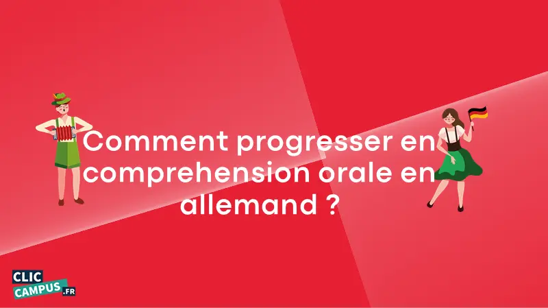 comment progresser comprehension orale allemand 1