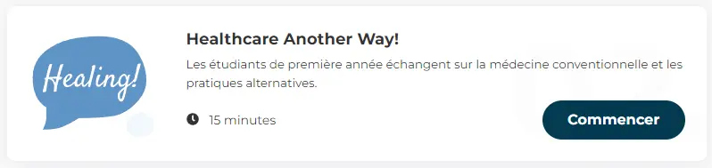 Formation anglais sante 1