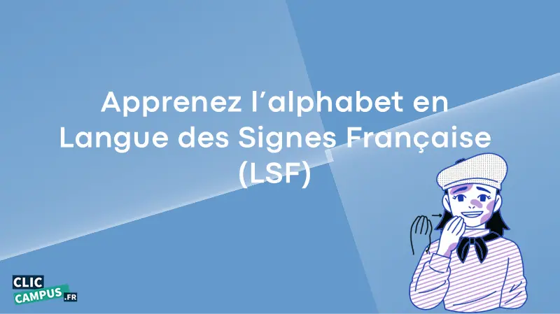 Apprenez lalphabet en langue des signes francaise 1
