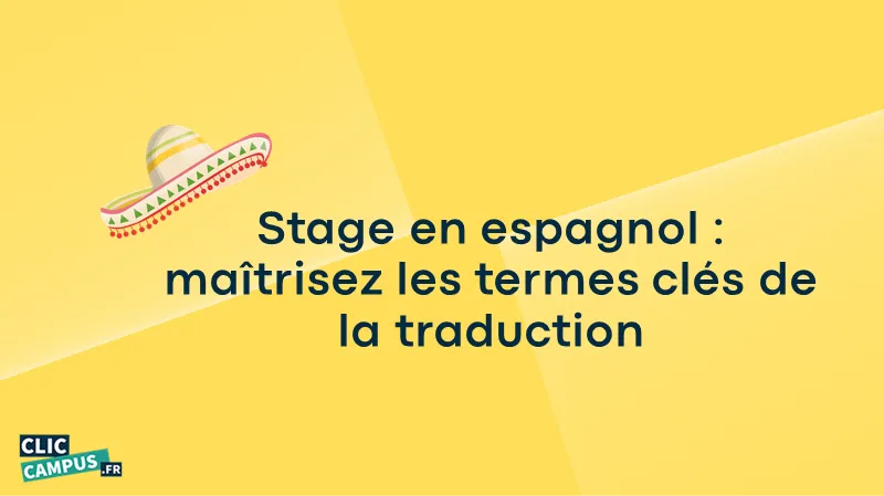 stage espagnol cle traduction