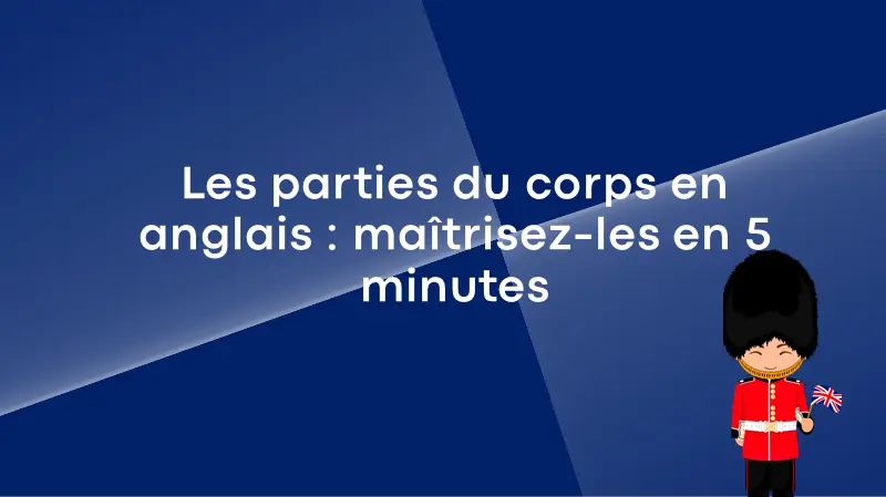 parties du corps anglais