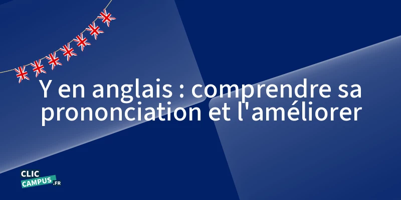 y en anglais comprendre sa prononciation et lameliorer