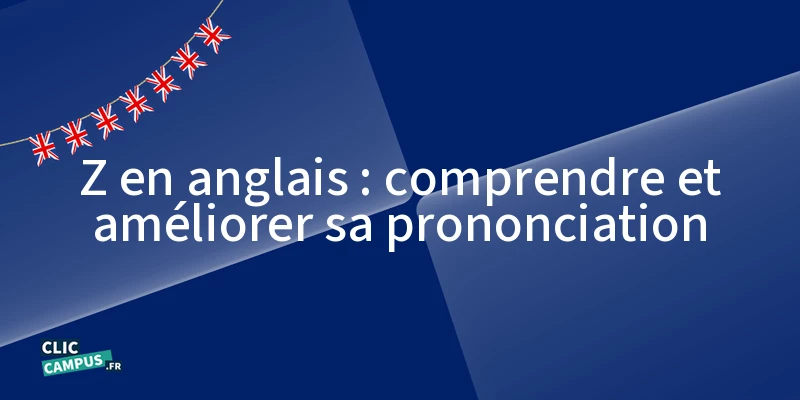 z en anglais comprendre et ameliorer sa prononciation