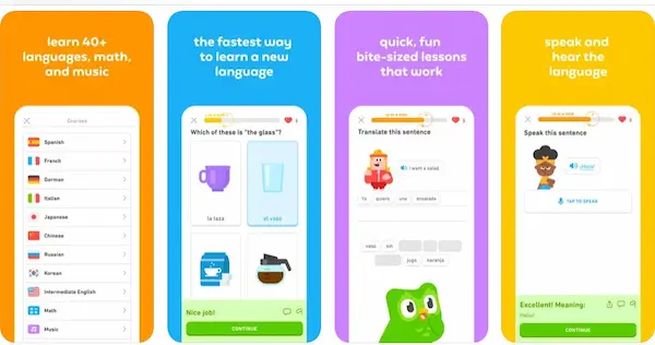 Application mobile Dualingo