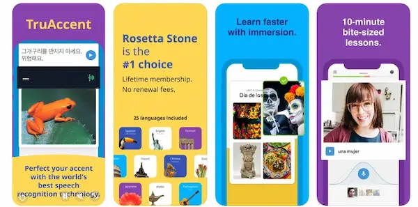 Application mobile Rosetta Stone 
