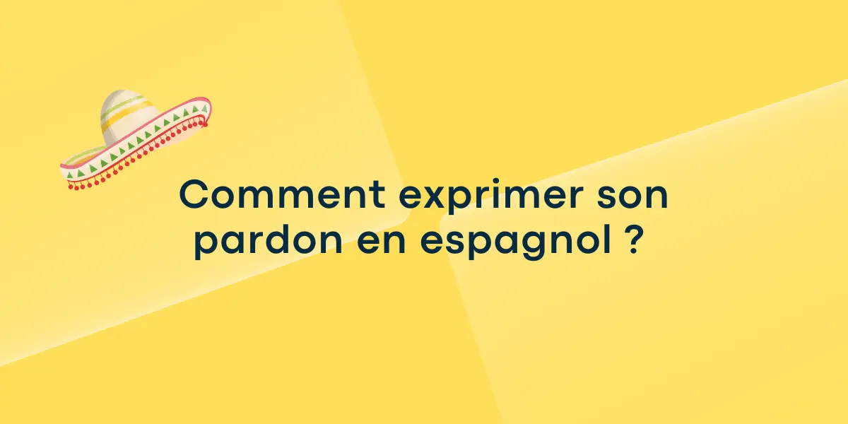 pardon en espagnol