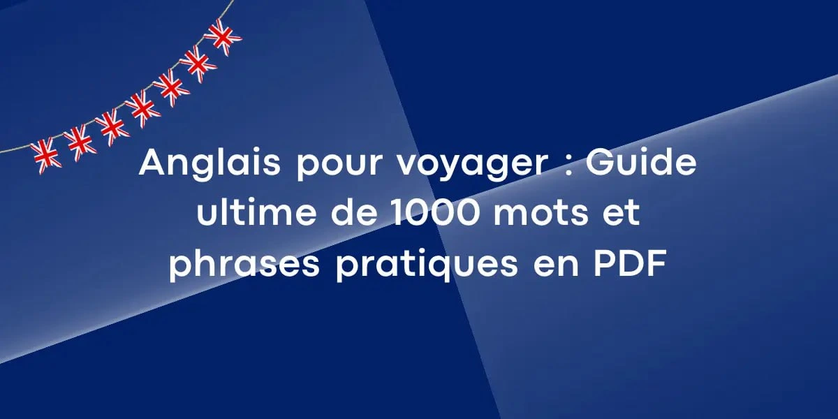 anglais pour voyager 1000 mots phrases pratiques pdf
