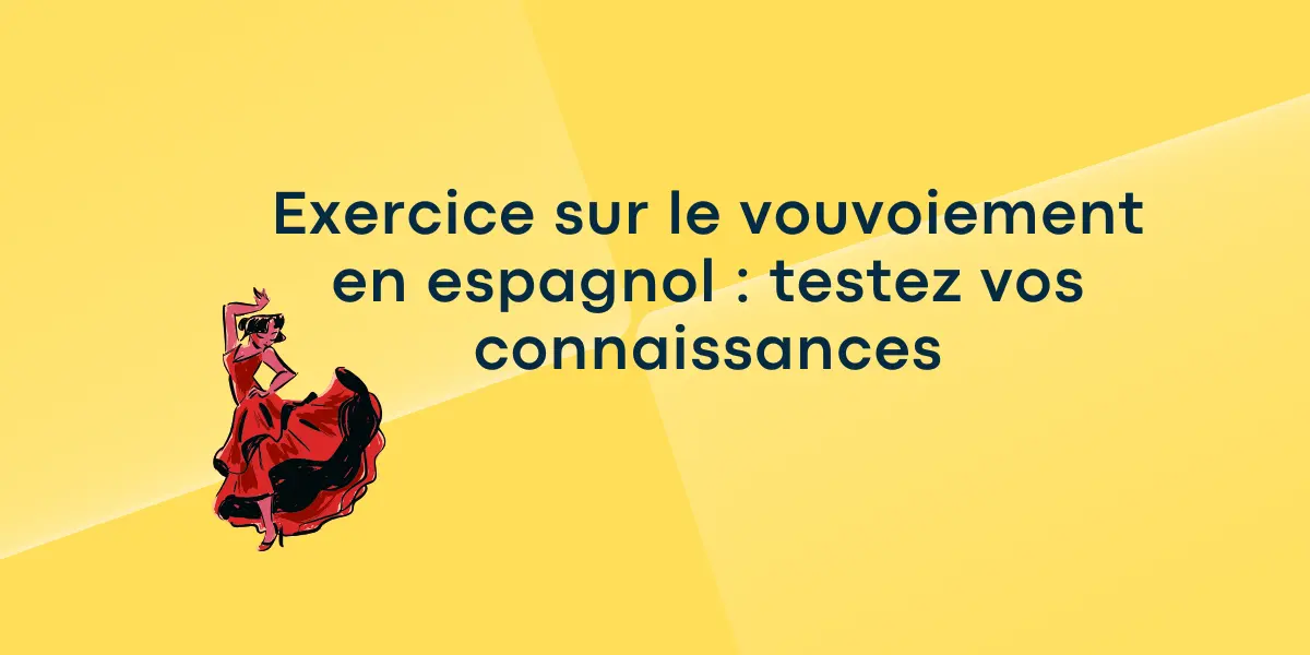 exercice vouvoiement en espagnol