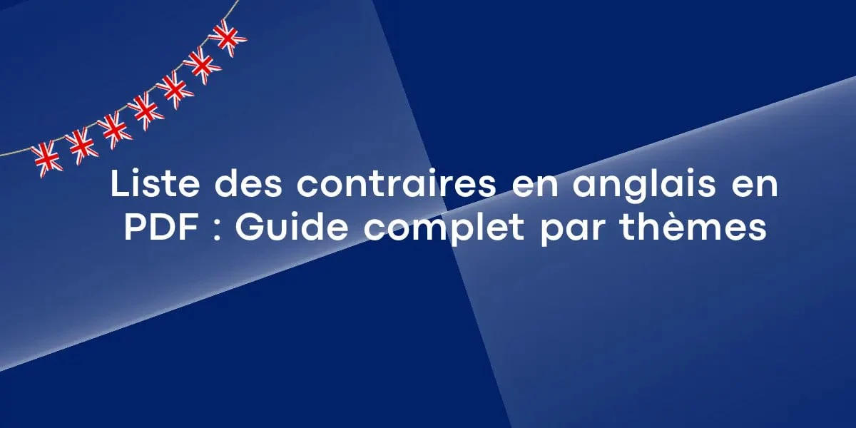 liste des contraires anglais pdf