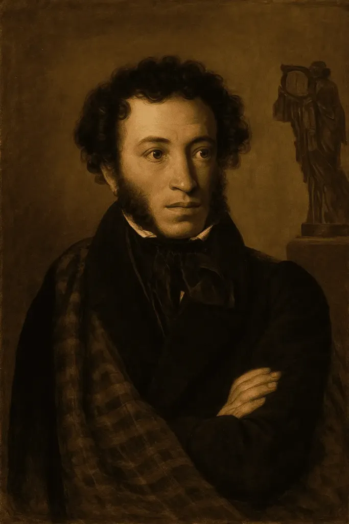Alexandre Pouchkine, l'un des grands poètes russes comme léon tolstoï, otetchestvennié zapiski,