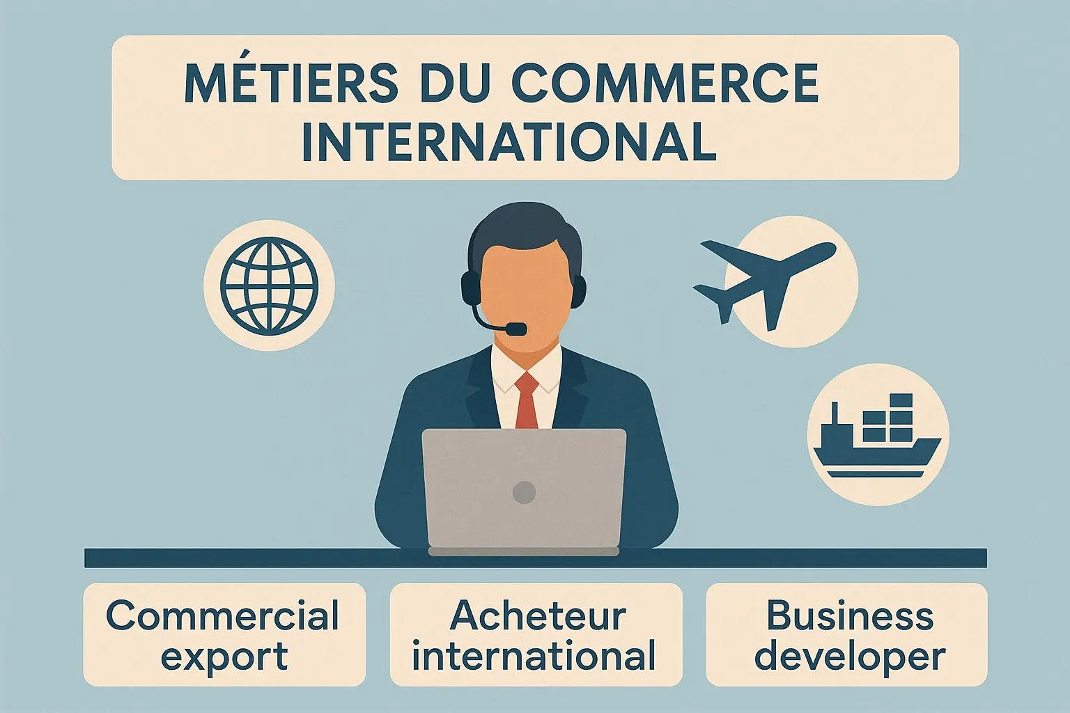 Métiers du commerce international