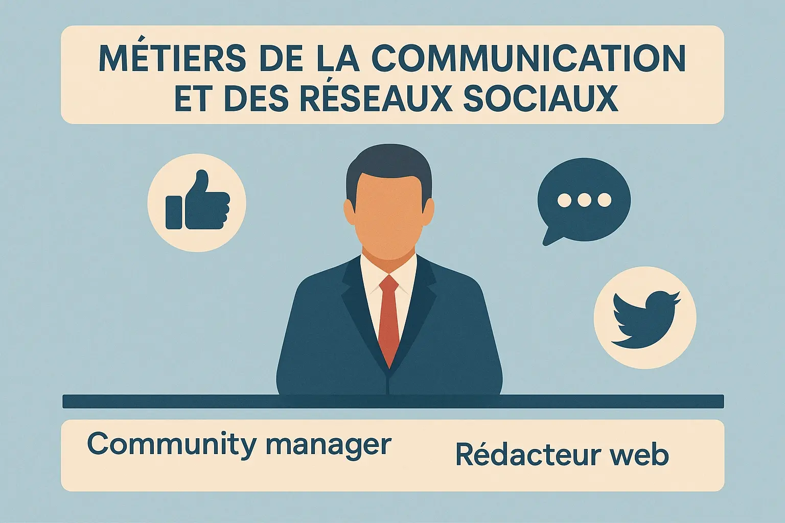 Métiers de la communication et des réseaux sociaux