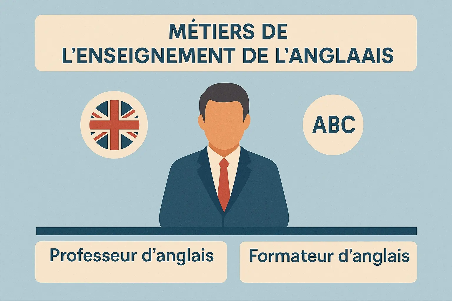 Métiers de l'enseignement de l'anglais