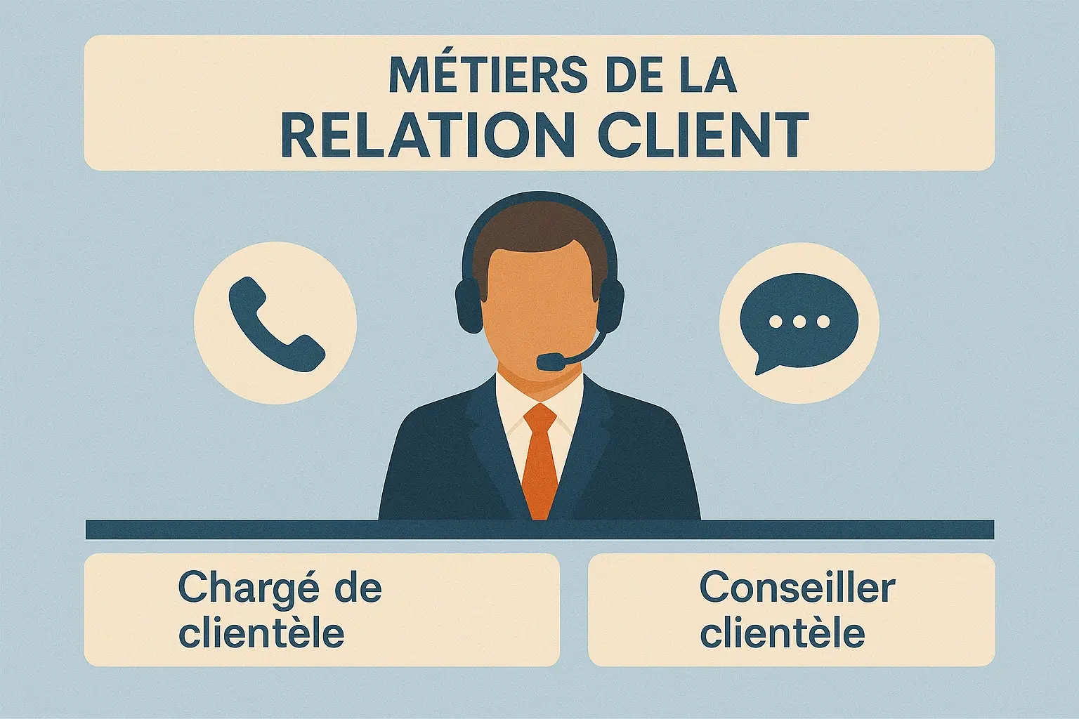Métiers de la relation client