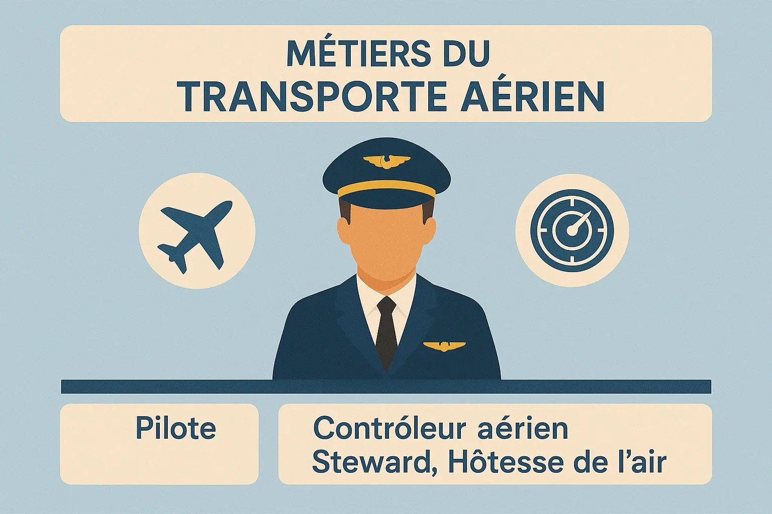 Métiers du transport aérien