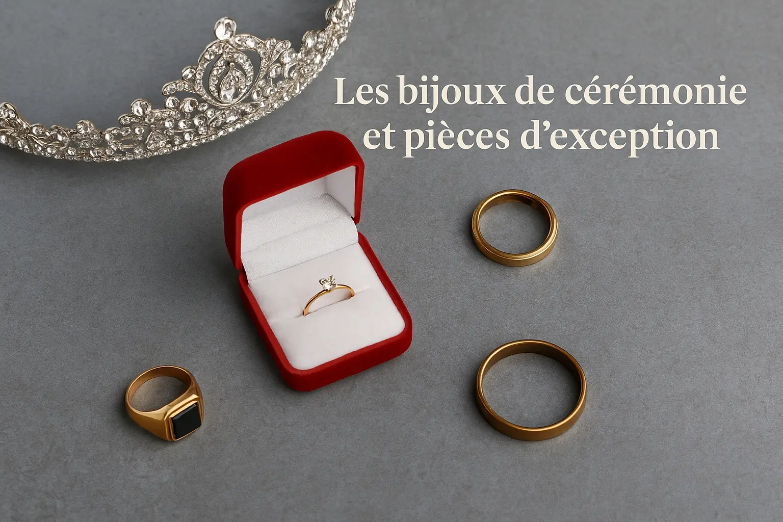Bijoux de cérémonie et d'exception