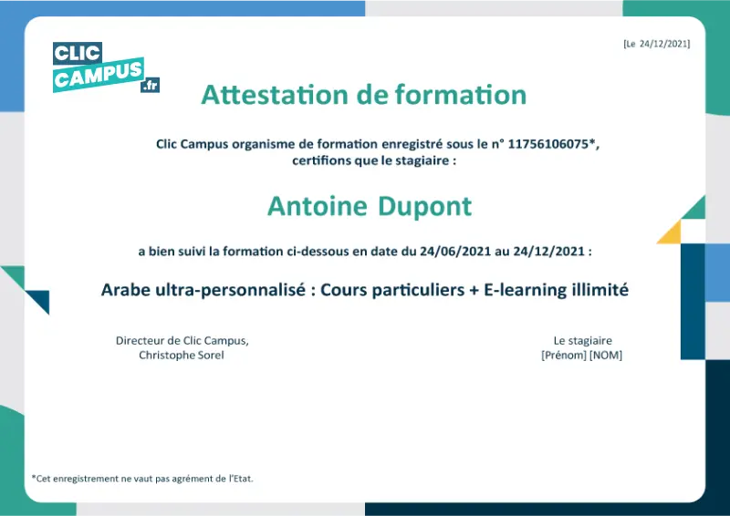 attestation fin formation arabe 800x566 1
