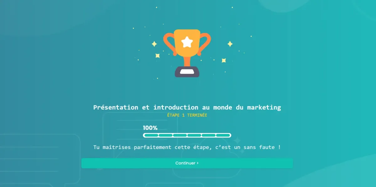 plateforme clic campus lecon accomplit