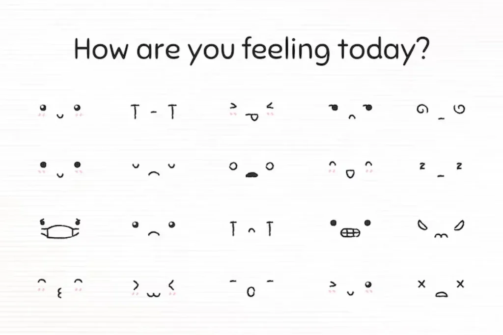 L’étendue des adjectifs de sentiments